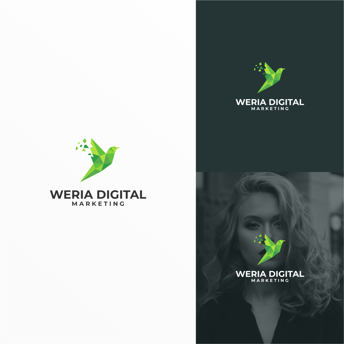 Logo Design by J. Ivan for Weria Digital GmbH | Design #21192437