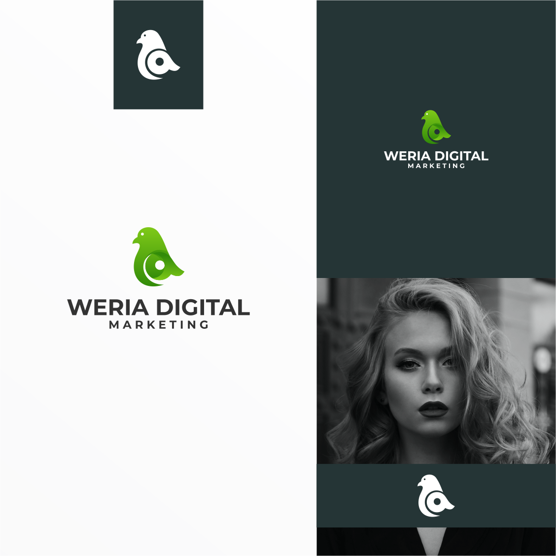 Logo Design by J. Ivan for Weria Digital GmbH | Design #21192441