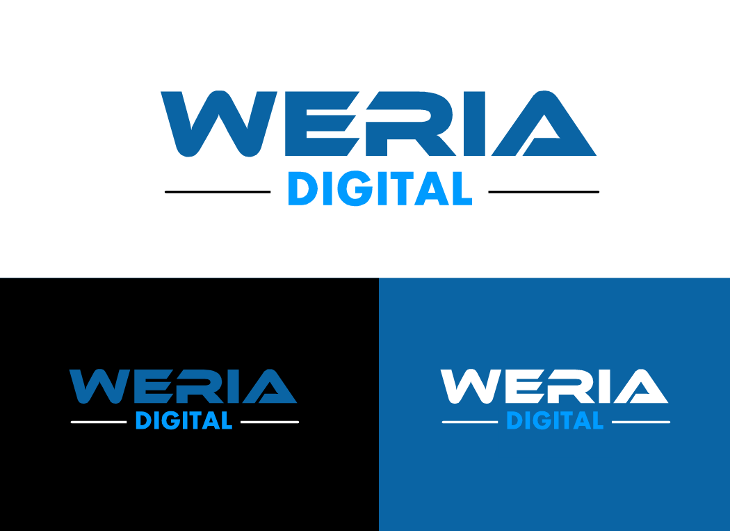 Logo Design by Crayon of Sky for Weria Digital GmbH | Design #21188544