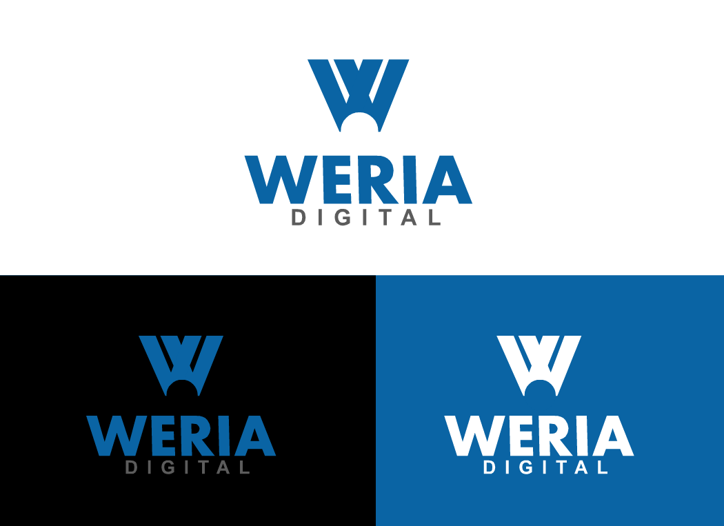 Logo Design by Crayon of Sky for Weria Digital GmbH | Design #21188557