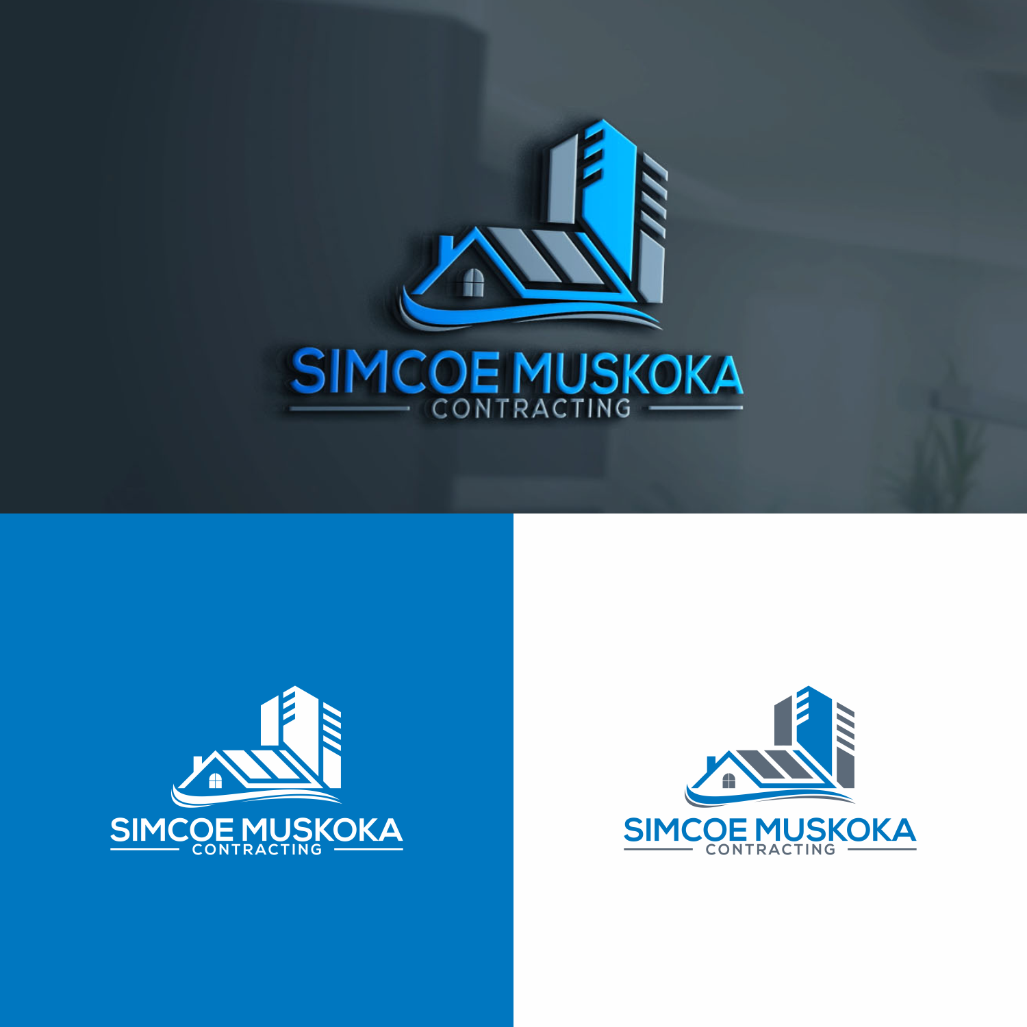 Logo Design by tejo for Simcoe Muskoka Contracting | Design #21120340