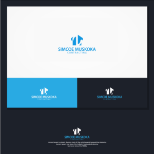 Logo Design by Vision Exalt Technology for Simcoe Muskoka Contracting | Design: #21134810
