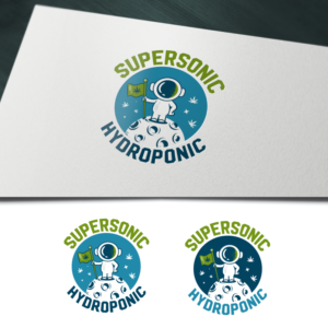 Supersonic Hydroponic  | Logo-Design von WooW Designs