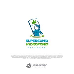 Supersonic Hydroponic  | Logo Design by JoseDesign