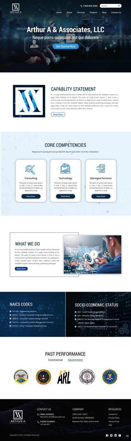 Web Design by pb for this project | Design #21128390
