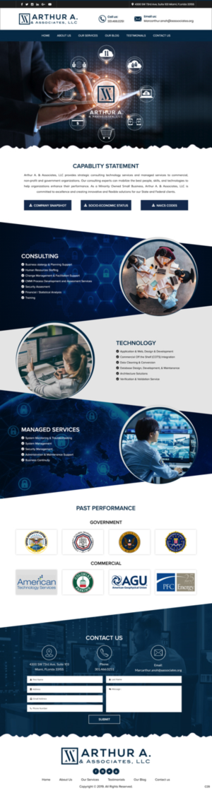 Web Design by pb for this project | Design: #21128397