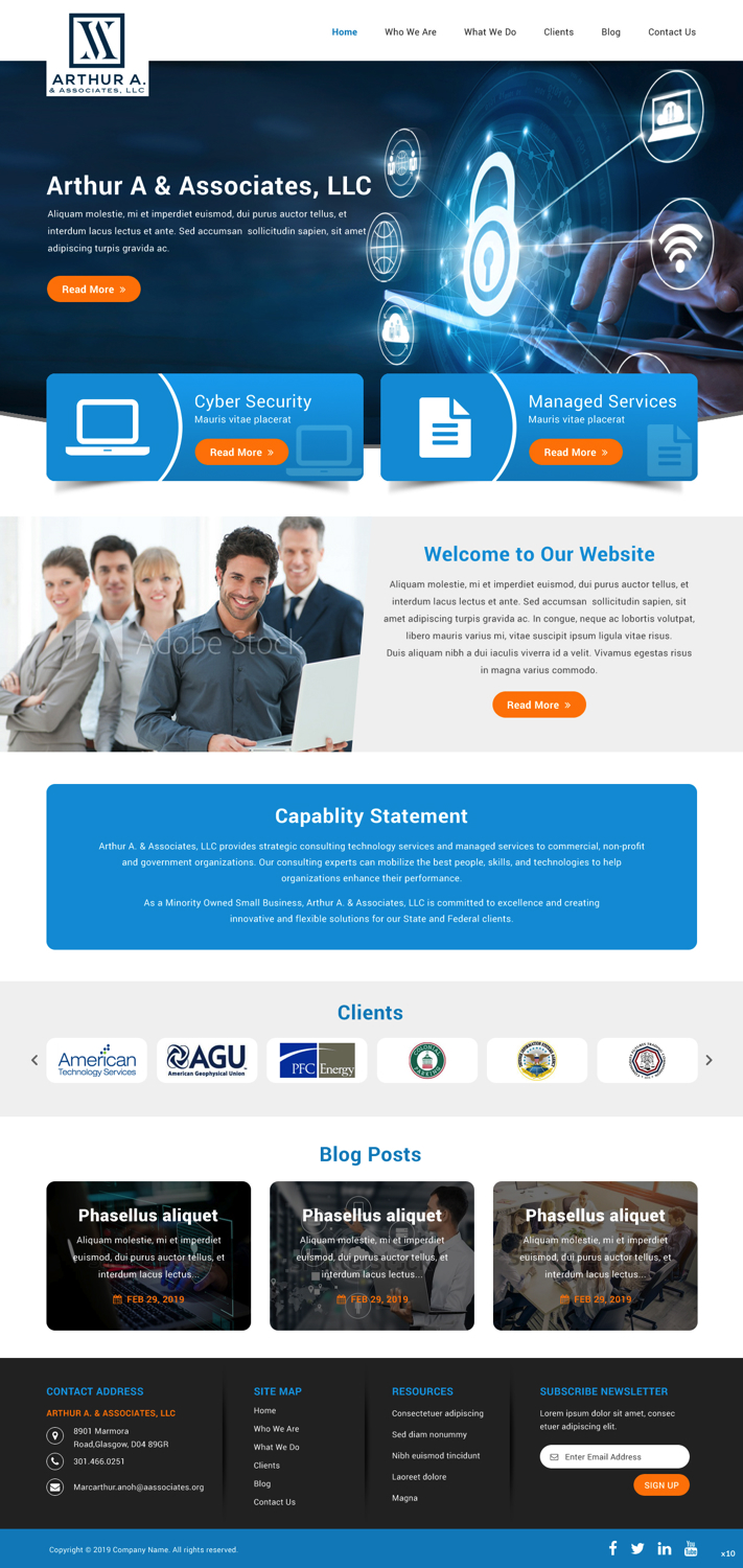 Web Design by pb for this project | Design #21128398