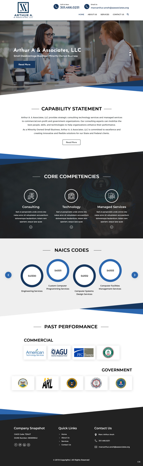 Web Design by pb for this project | Design #21128399