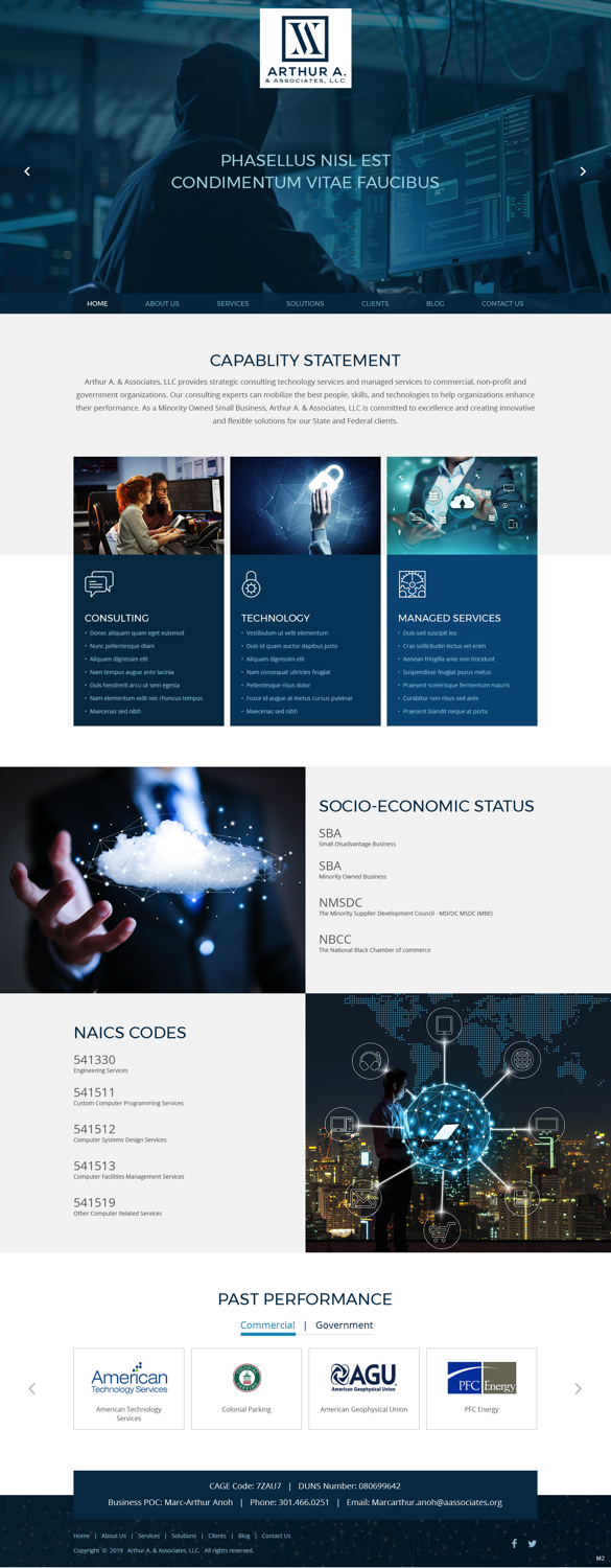 Web Design by pb for this project | Design #21128400