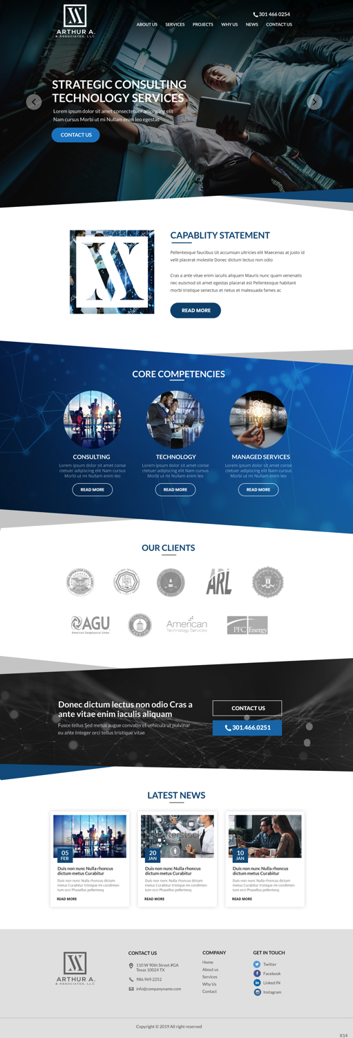 Web Design by pb for this project | Design #21128401