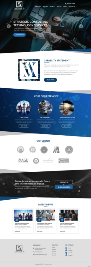 Web Design by pb for this project | Design: #21128401