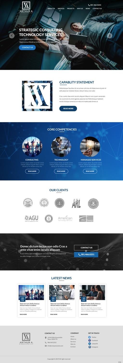 Web Design by pb for this project | Design #21128402