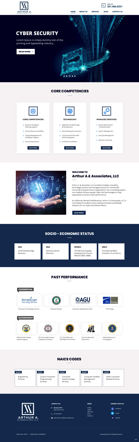 Web Design by pb for this project | Design #21128403