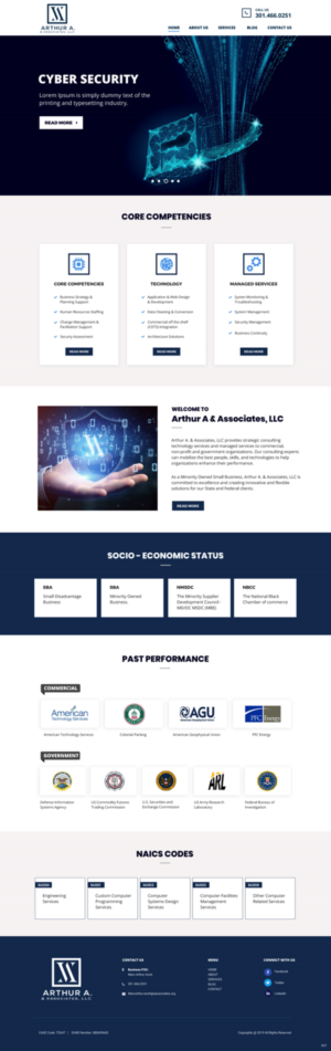 Web Design by pb for this project | Design: #21128403