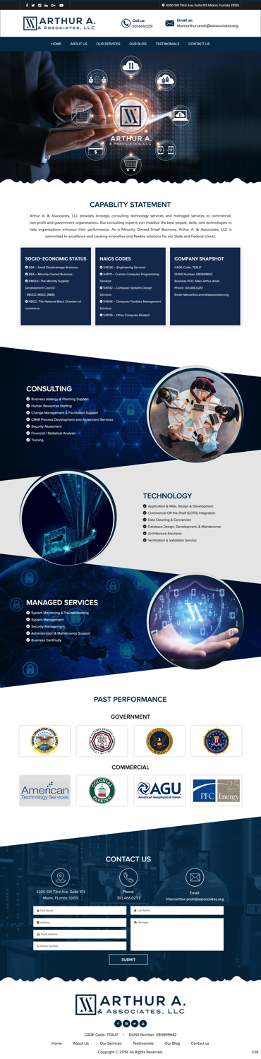 Web Design by pb for this project | Design #21137151