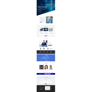 IT company focused on commercial and government agencies needs logo and wesite | Web-Design von Finley Johnson