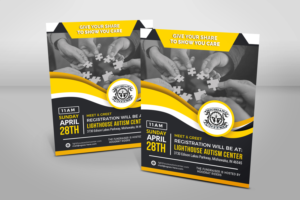 Michiana's Ride for Autism 2019 | Design de Flyer par Ena