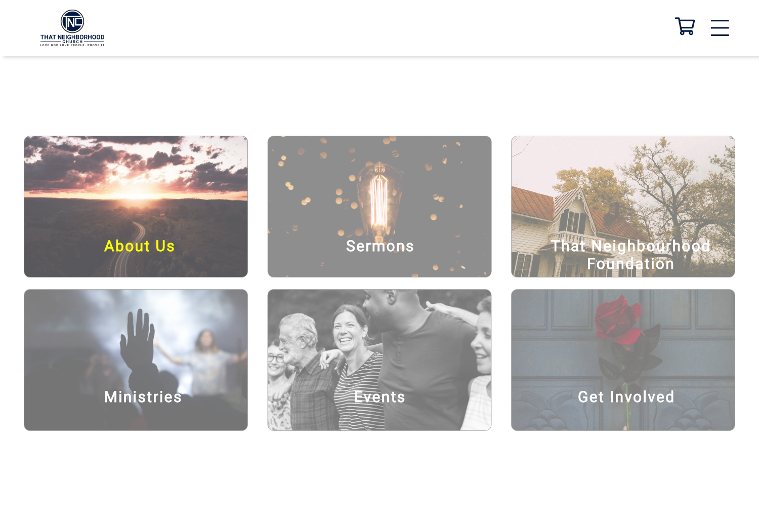 Wordpress Design by ChiaraZ for That Neighborhood Church | Design #21187720