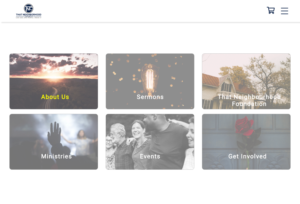 WordPress-Design von ChiaraZ für That Neighborhood Church | Design: #21187720