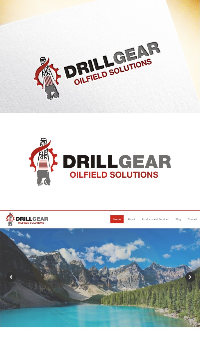 Logo Design by Soul Light for DrillGear Oilfield Solutions | Design #21124693