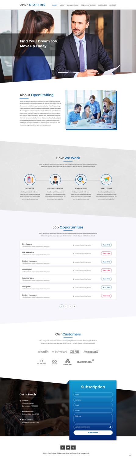Wordpress Design by pb for this project | Design #21160950