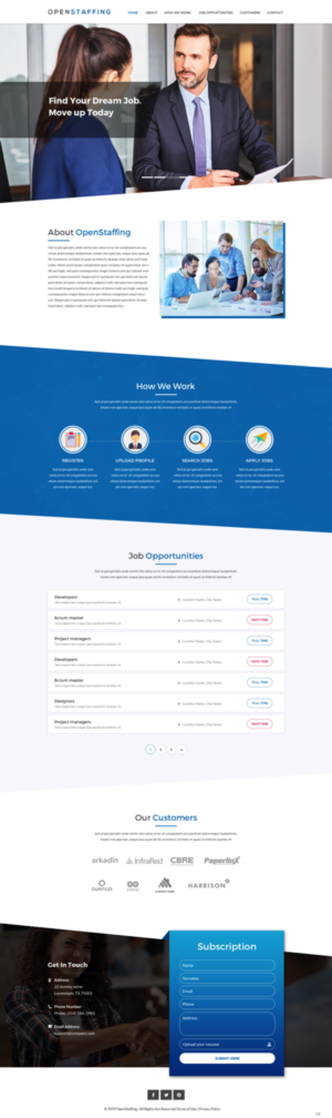 Wordpress Design by pb for this project | Design: #21160951