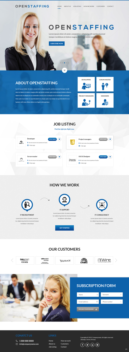 Wordpress Design by pb for this project | Design #21160952