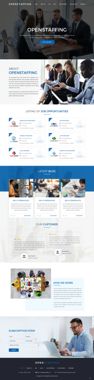 Wordpress Design by pb for this project | Design: #21160953