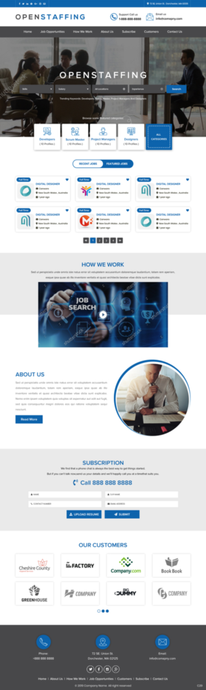 Wordpress Design by pb for this project | Design: #21160960