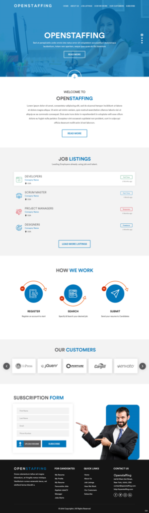Wordpress Design by pb for this project | Design: #21160961