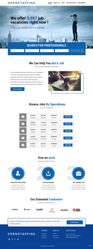 Wordpress Design by pb for this project | Design: #21160965