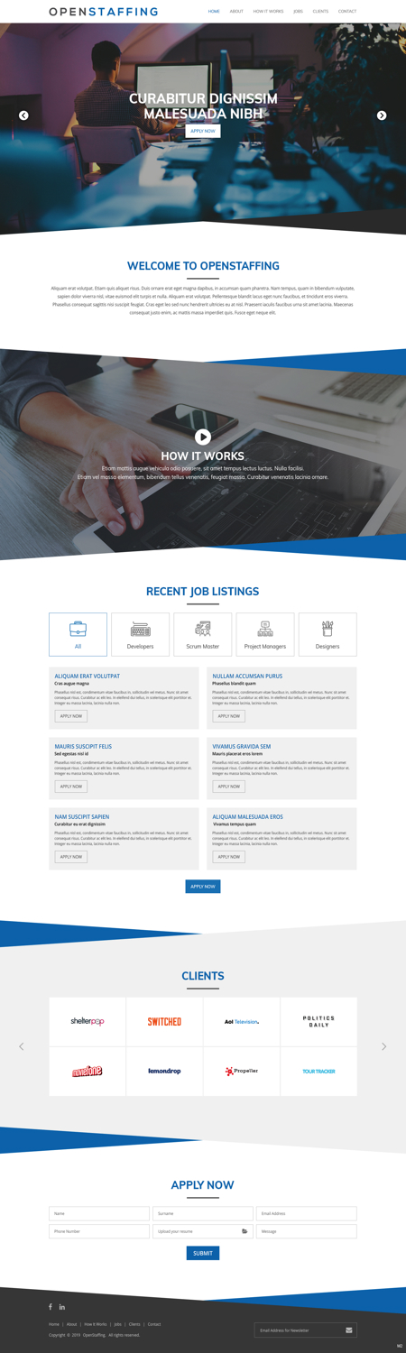 Wordpress Design by pb for this project | Design #21160967