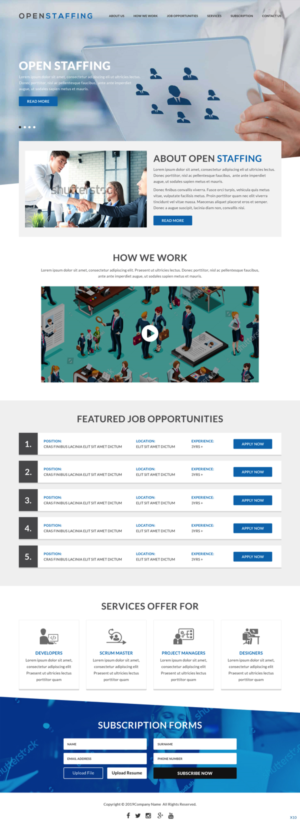 Wordpress Design by pb for this project | Design: #21160968