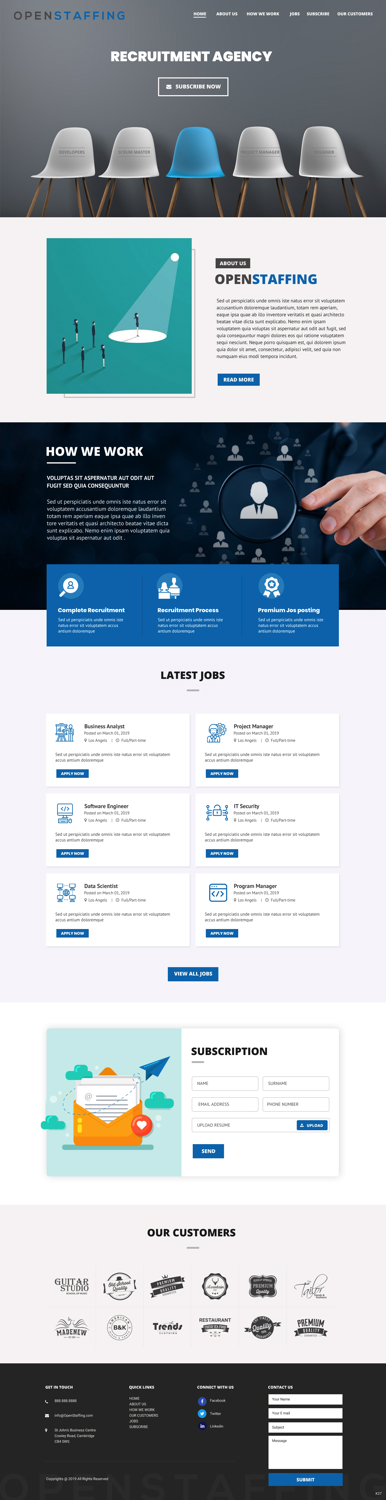 Wordpress Design by pb for this project | Design #21160969