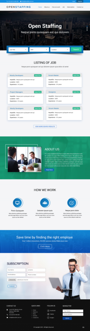 Wordpress Design by pb for this project | Design: #21169342