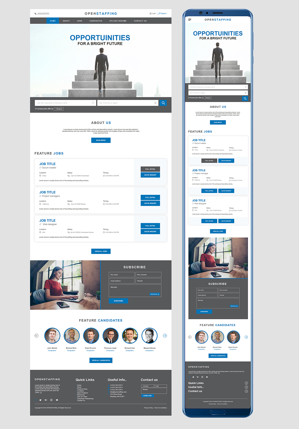 Wordpress Design by bdesigner9 for this project | Design #21153314