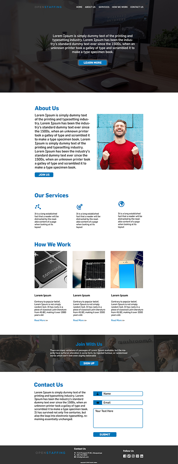 Wordpress Design by Tanveer Apon for this project | Design #21187544