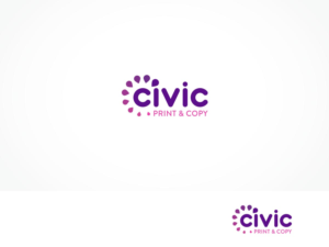 Civic Print and Copy  | Logo Design by ArtTank
