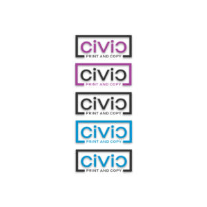Civic Print and Copy  | Logo Design by SamiddhaH