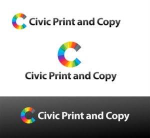 Civic Print and Copy  | Logo Design by IndreDesign