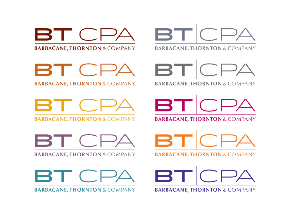 Logo Design by Atvento Graphics for Barbacane, Thornton & Company LLP | Design #21138408