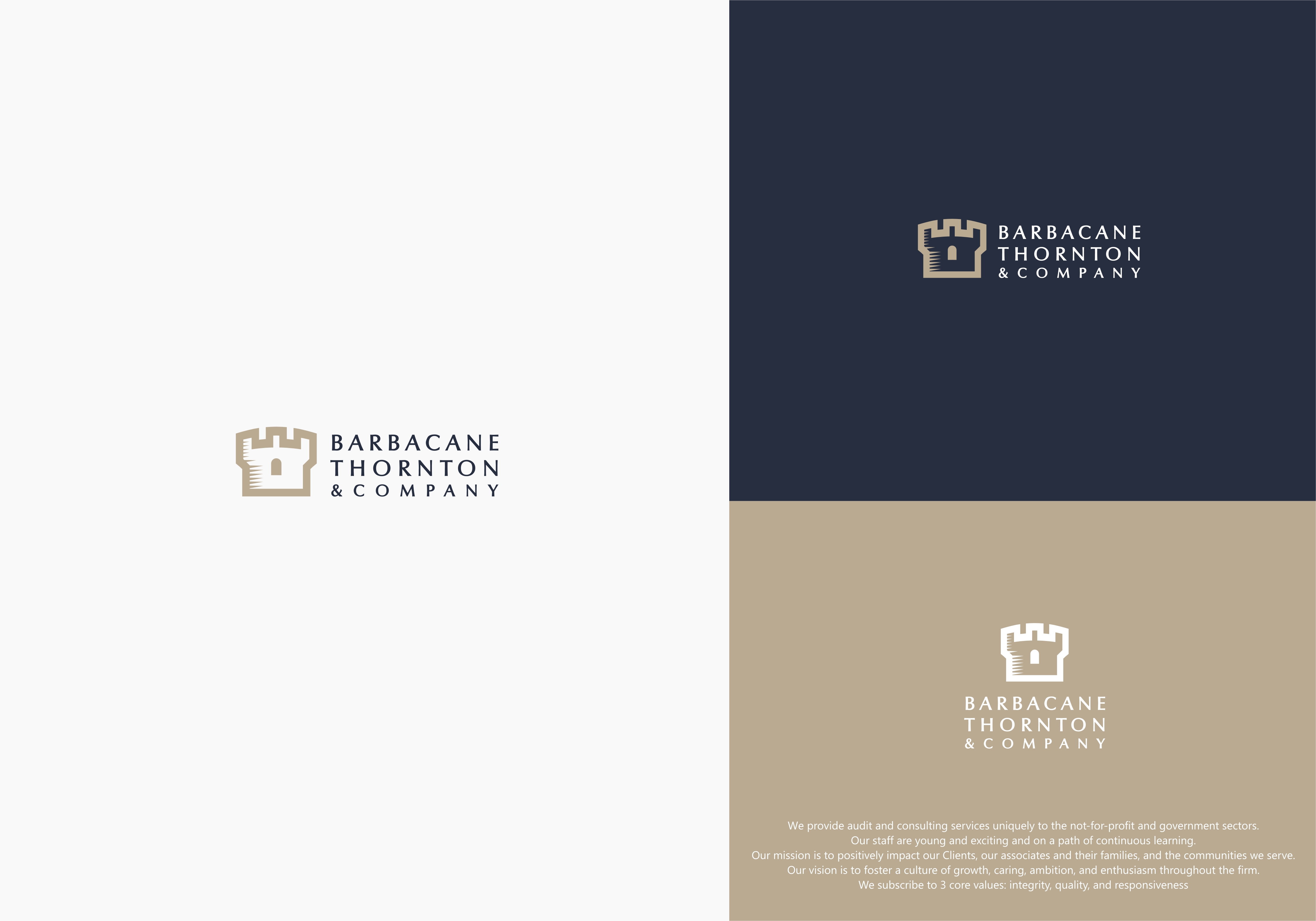 Logo Design by CKS d e s i g n for Barbacane, Thornton & Company LLP | Design #21128669