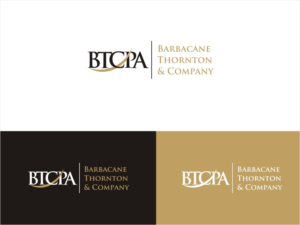 Logo Design by cjssan for Barbacane, Thornton & Company LLP | Design: #21182551