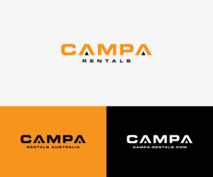 CAMPA Rentals / CAMPA Rentals Australia/ CAMPA campa-rentals.com | Diseño de Logo por Kiran