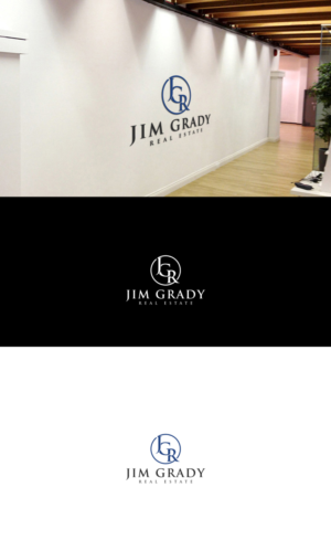 JGR (logo) and Jim Grady Real Estate for subtext | Logo Design by logo_s