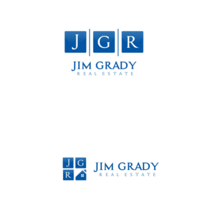 JGR (logo) and Jim Grady Real Estate for subtext | Logo Design by Farqaleit™