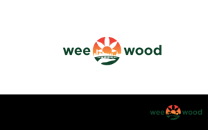 Wee (hemp leaf to separate) wood | Design de Logo par Grafactory