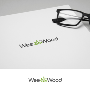 Wee (hemp leaf to separate) wood | Design de Logo par DesignDUO