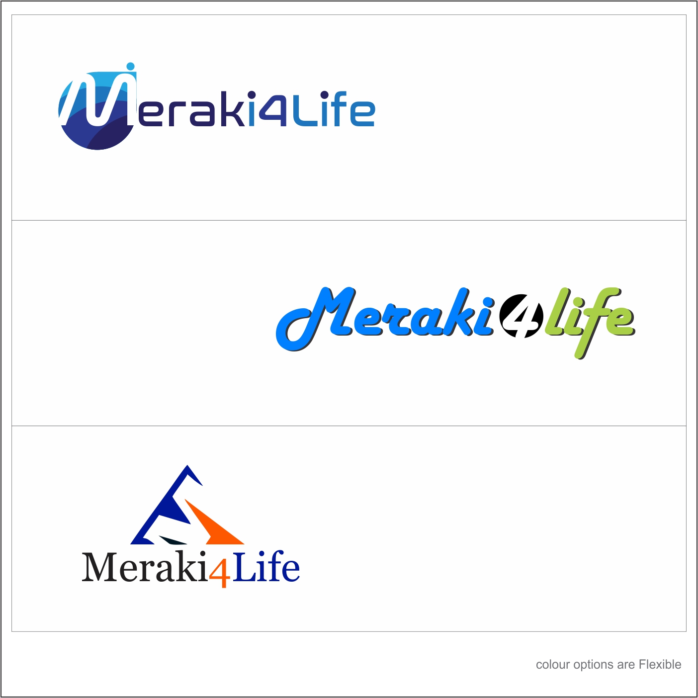Logo Design by J.Rakesh for Meraki4Life | Design #21134630