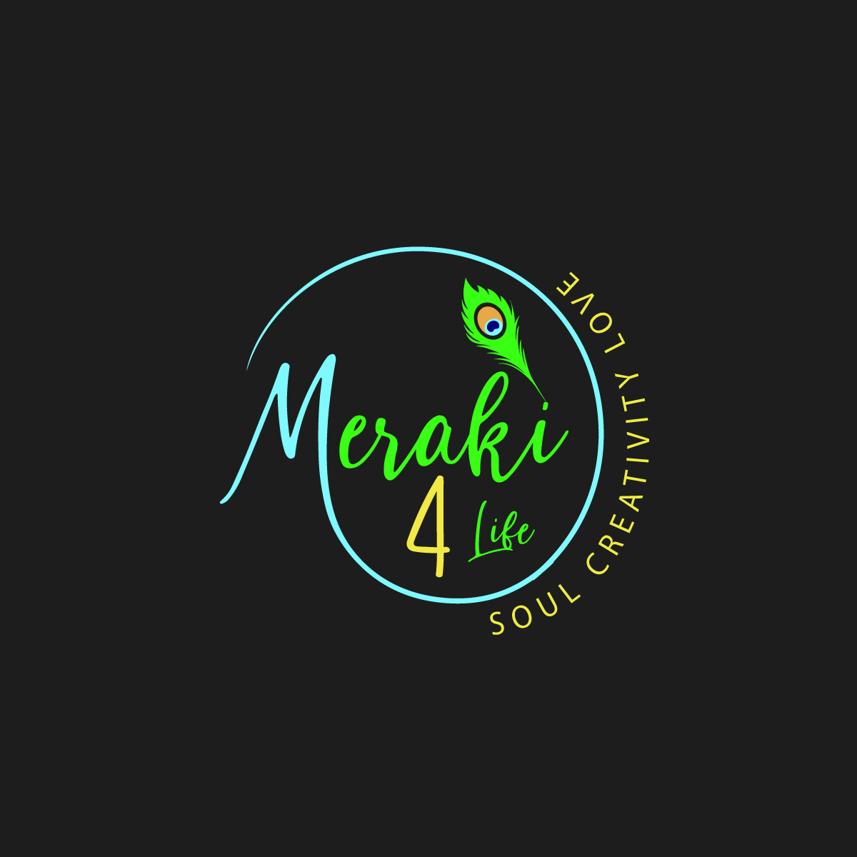 Logo Design by **INCREDIBLEDESIGNERS** for Meraki4Life | Design #21153069